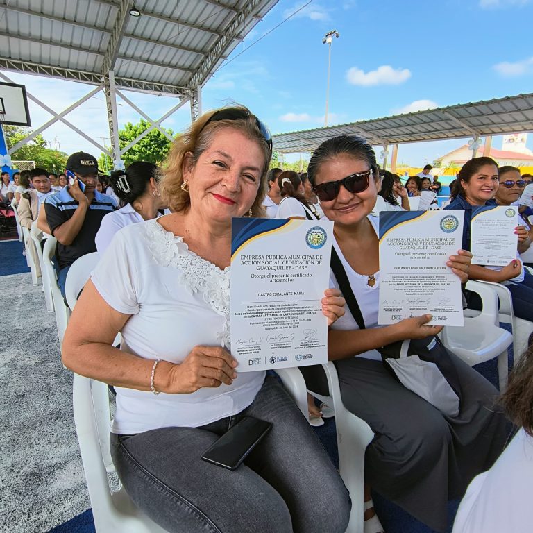 4000 GUAYAQUILEÑOS ABREN LAS PUERTAS AL ÉXITO CON EL PROGRAMA HABILIDADES PRODUCTIVAS DE LA EP DASE