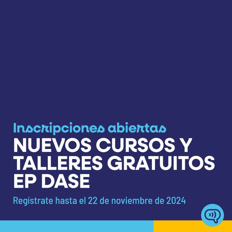 EP DASE apertura varios cursos de formación para la ciudadanía