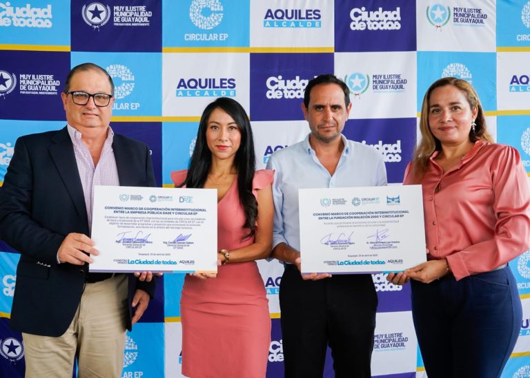 EP DASE y CIRCULAR EP unen Fuerzas por el reciclaje inclusivo y el desarrollo sostenible en Guayaquil