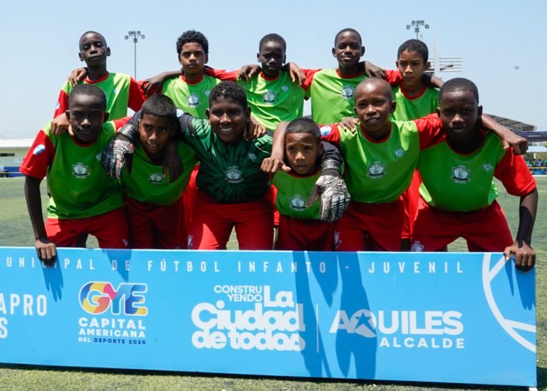 El Club Sport Barrio de Paz de la DASE EP grita gol en la Liga PRO KIDS de la Alcaldía de Guayaquil